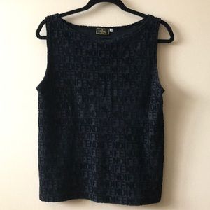 Authentic vintage fendi tank top